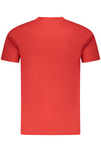 CAVALLI CLASS KURZARM T-SHIRT HERREN ROT