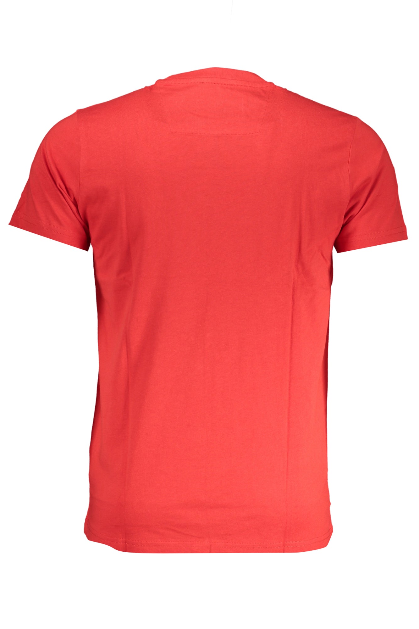 Cavalli Class Herren T-Shirt Kurzarm Rot – 100% Baumwolle für Sommer Rot