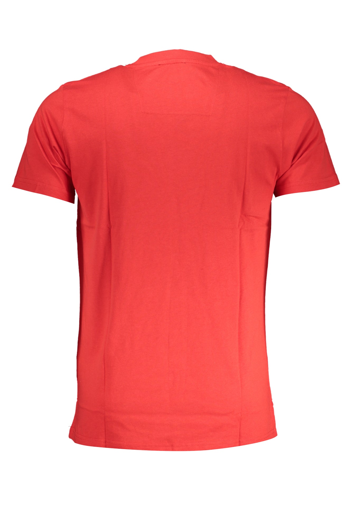 CAVALLI CLASS HERREN-KURZARM-T-SHIRT ROT