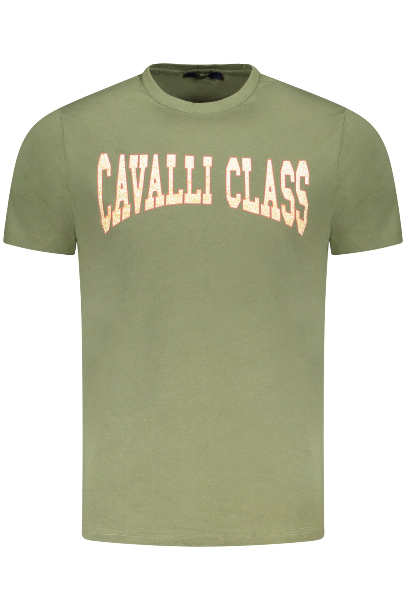 CAVALLI CLASS KURZARM-T-SHIRT HERREN GRÜN