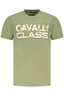 CAVALLI CLASS KURZARM-T-SHIRT HERREN GRÜN