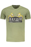 CAVALLI CLASS KURZARM-T-SHIRT HERREN GRÜN