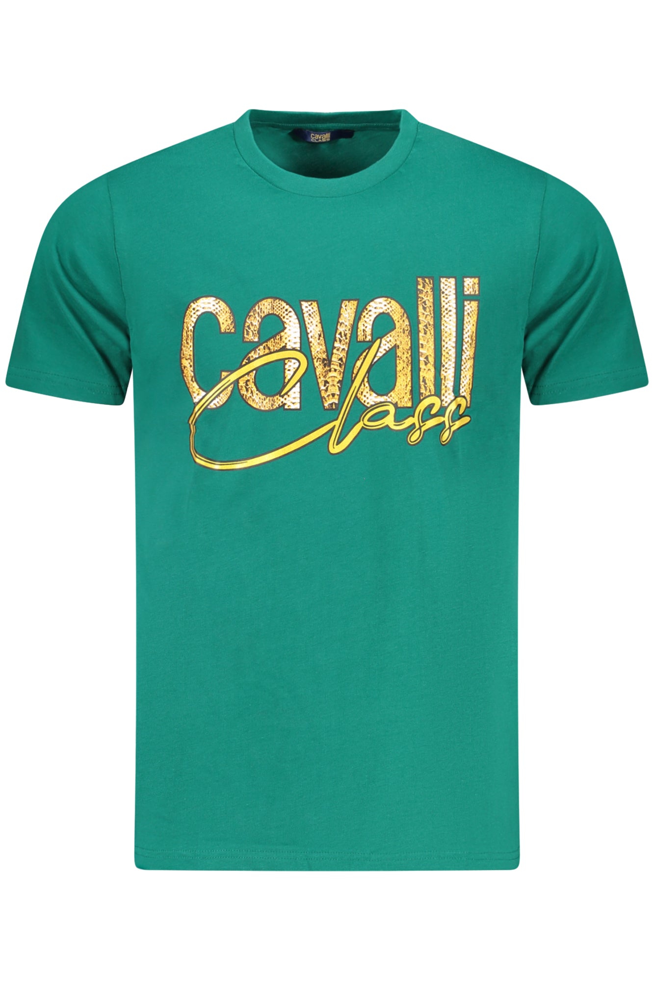 CAVALLI CLASS KURZARM-T-SHIRT HERREN GRÜN Hauptbild