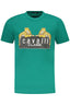 CAVALLI CLASS KURZARM-T-SHIRT HERREN GRÜN