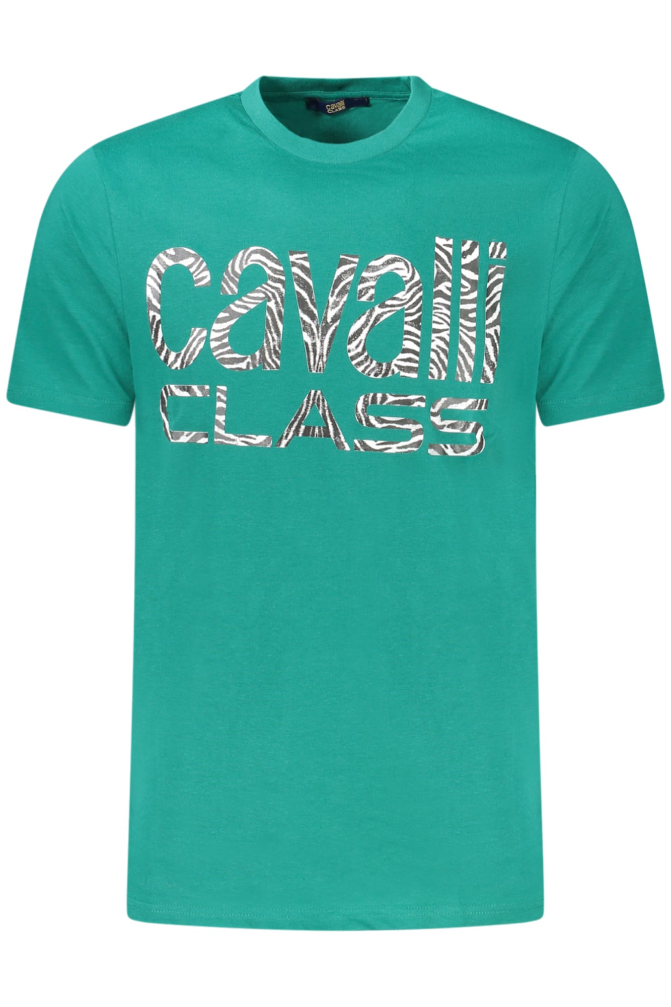 CAVALLI CLASS KURZARM-T-SHIRT HERREN GRÜN