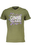 Cavalli Class Kurzarm-T-Shirt Herren Grün Grün