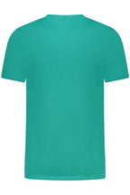 CAVALLI CLASS KURZARM-T-SHIRT HERREN GRÜN