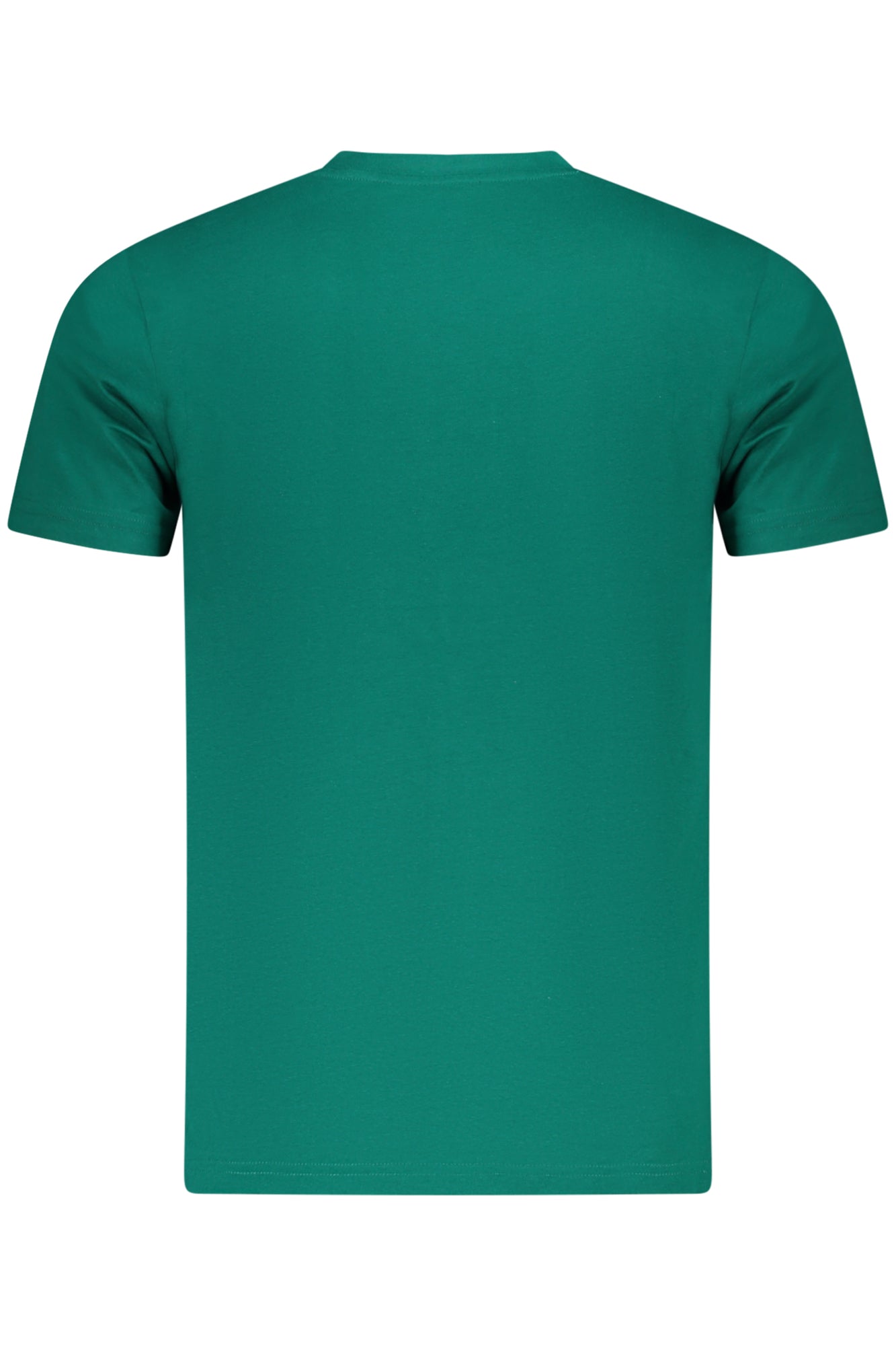 Cavalli Class Kurzarm-T-Shirt Herren Blau Grün