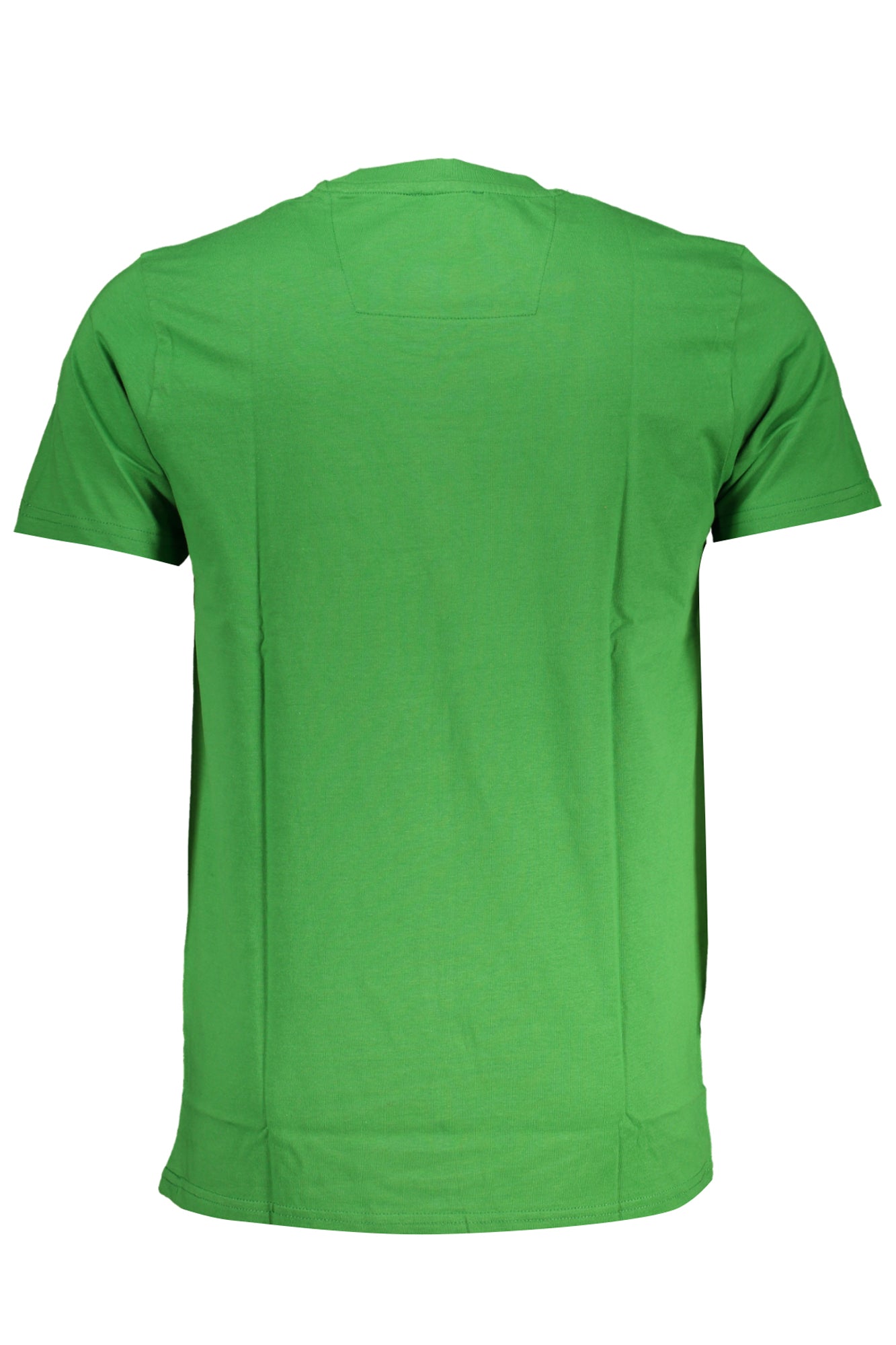 Cavalli Class Herren-Kurzarm-T-Shirt Rot Grün