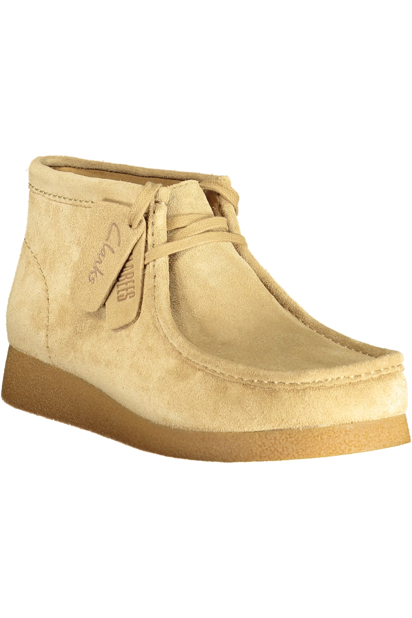 Clarks Herren Sneaker – Beige Sportschuhe mit Wildleder für Herbst/Winter Beige