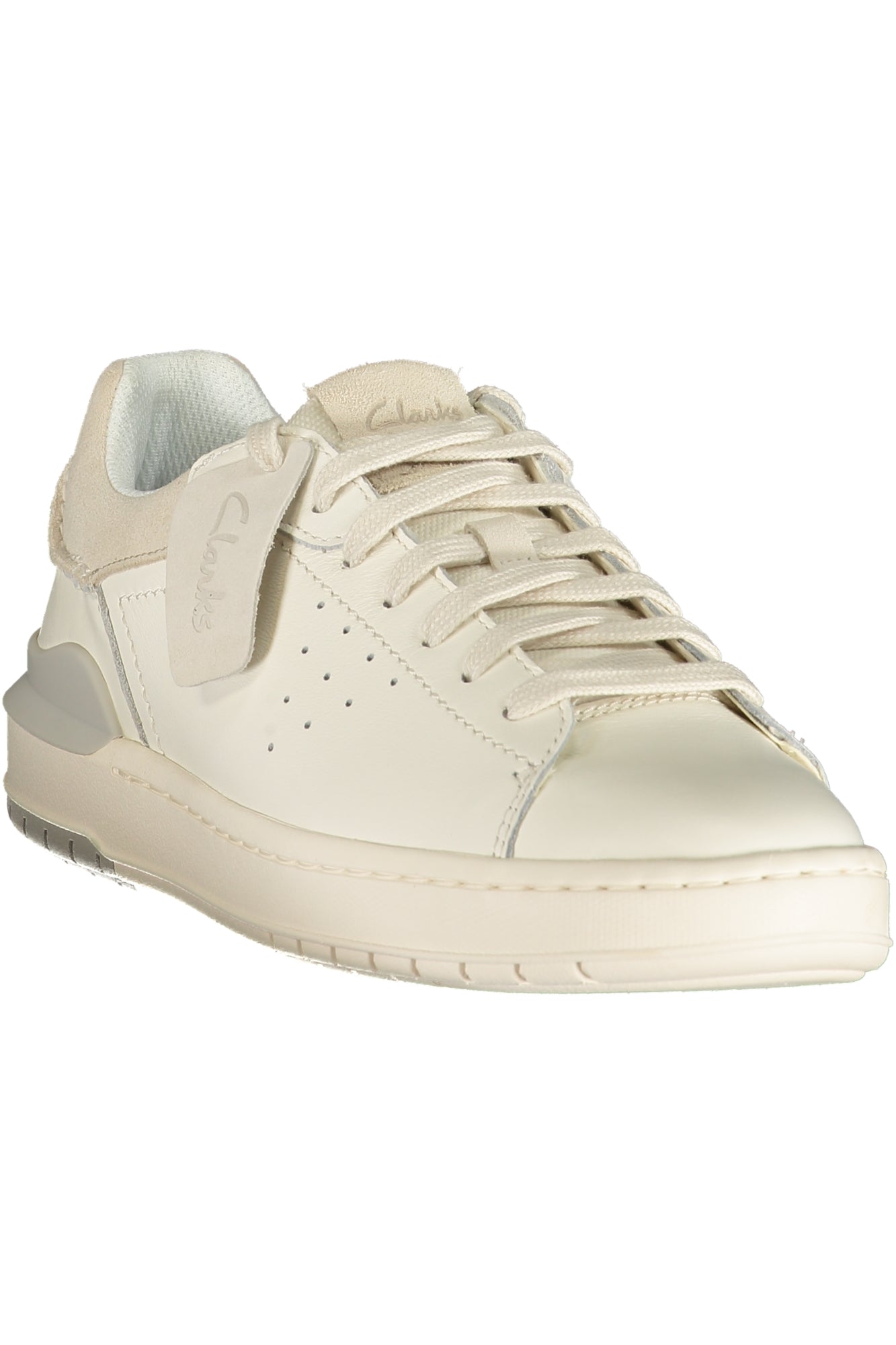 CLARKS Herren Sneaker – Sportschuh mit Schnürsenkeln Weiß