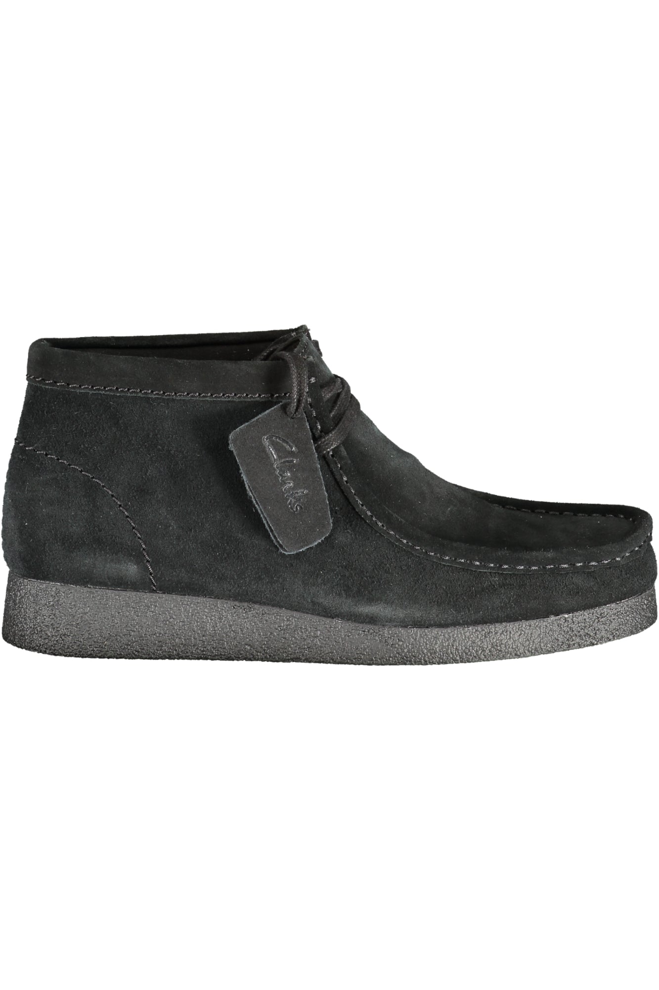 Clarks Herren Sneaker – Beige Sportschuhe mit Wildleder für Herbst/Winter Schwarz