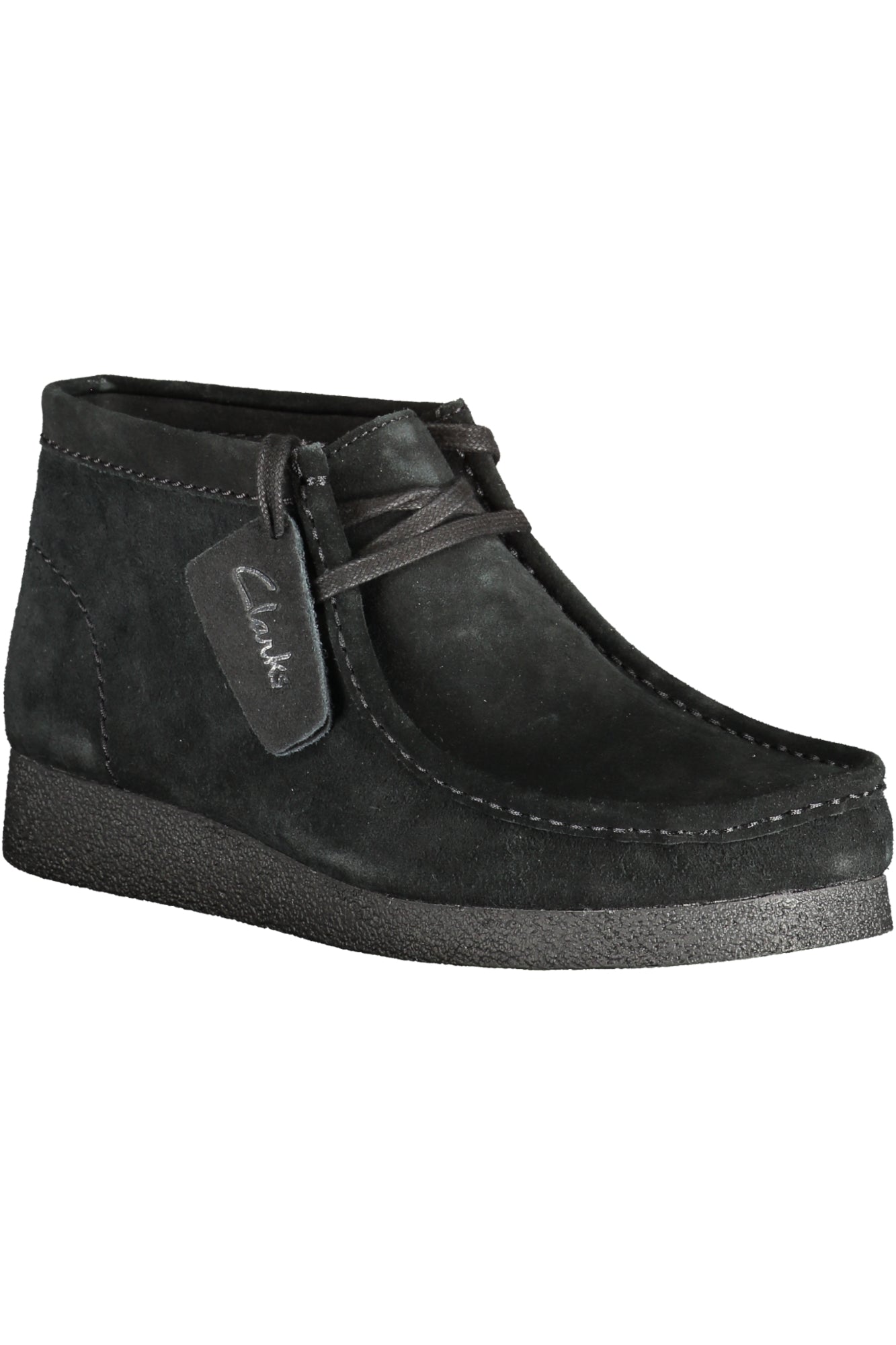 Clarks Herren Sneaker – Beige Sportschuhe mit Wildleder für Herbst/Winter Schwarz