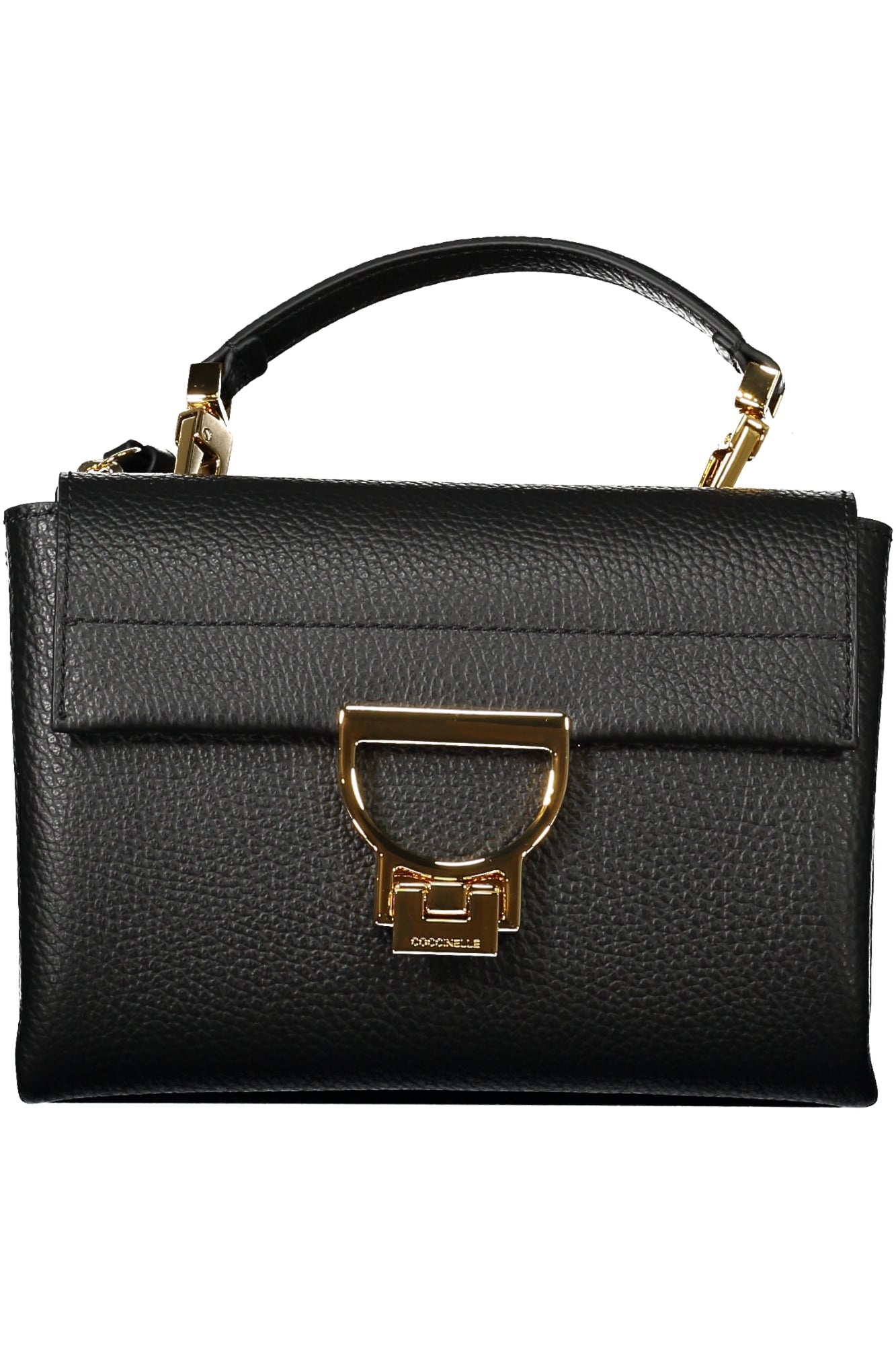 COCCINELLE Lila Damentasche aus Italien – Elegante Pelle-Tasche für Herbst/Winter Schwarz