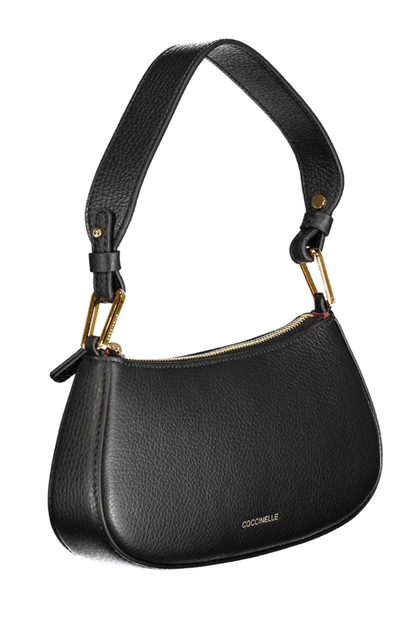 COCCINELLE Lila Damentasche aus Italien – Elegante Pelle-Tasche für Damen Schwarz
