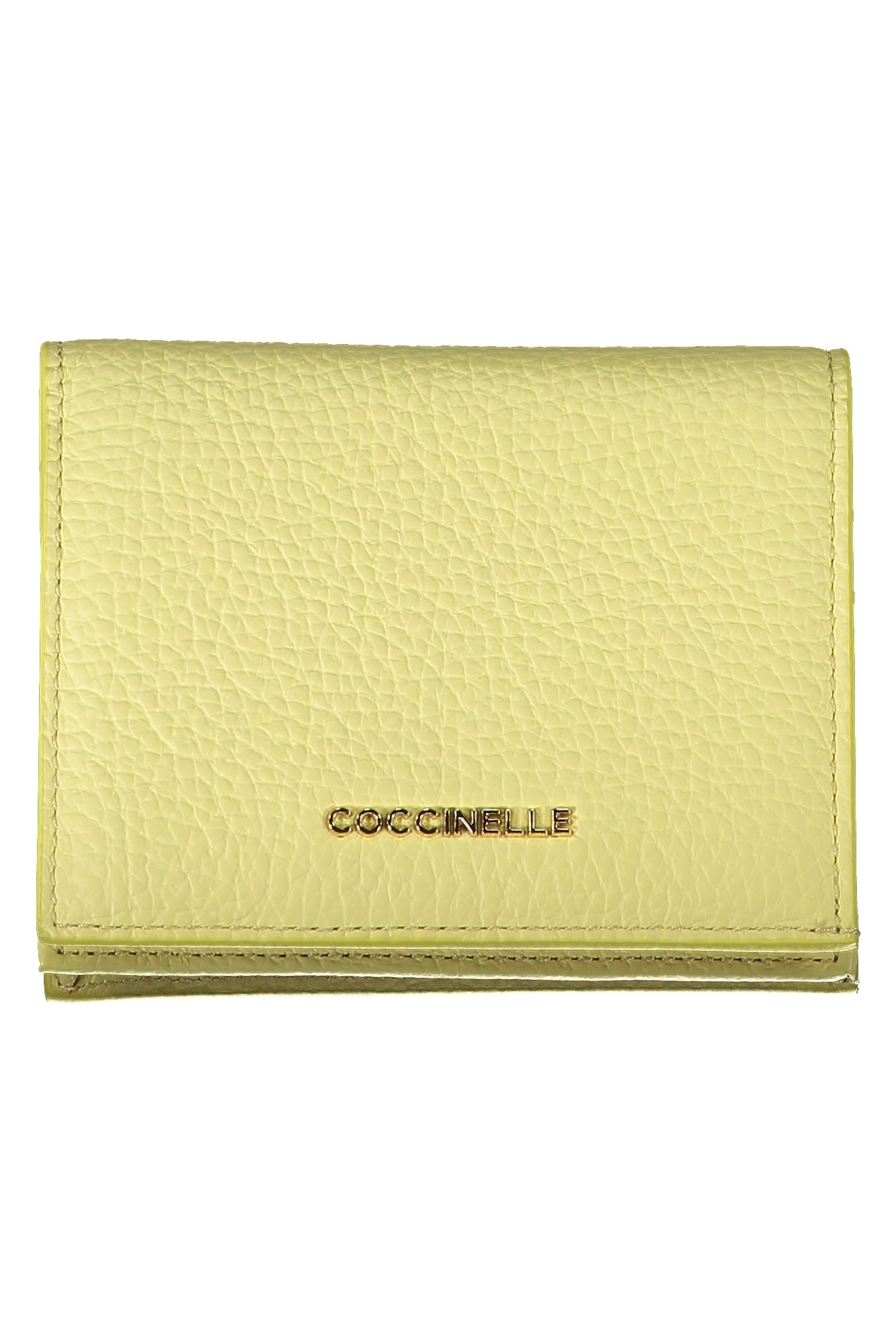COCCINELLE Damen-Brieftasche Gelb – Geldbörse aus Pelle mit Reißverschluss | soulluna.de Gelb
