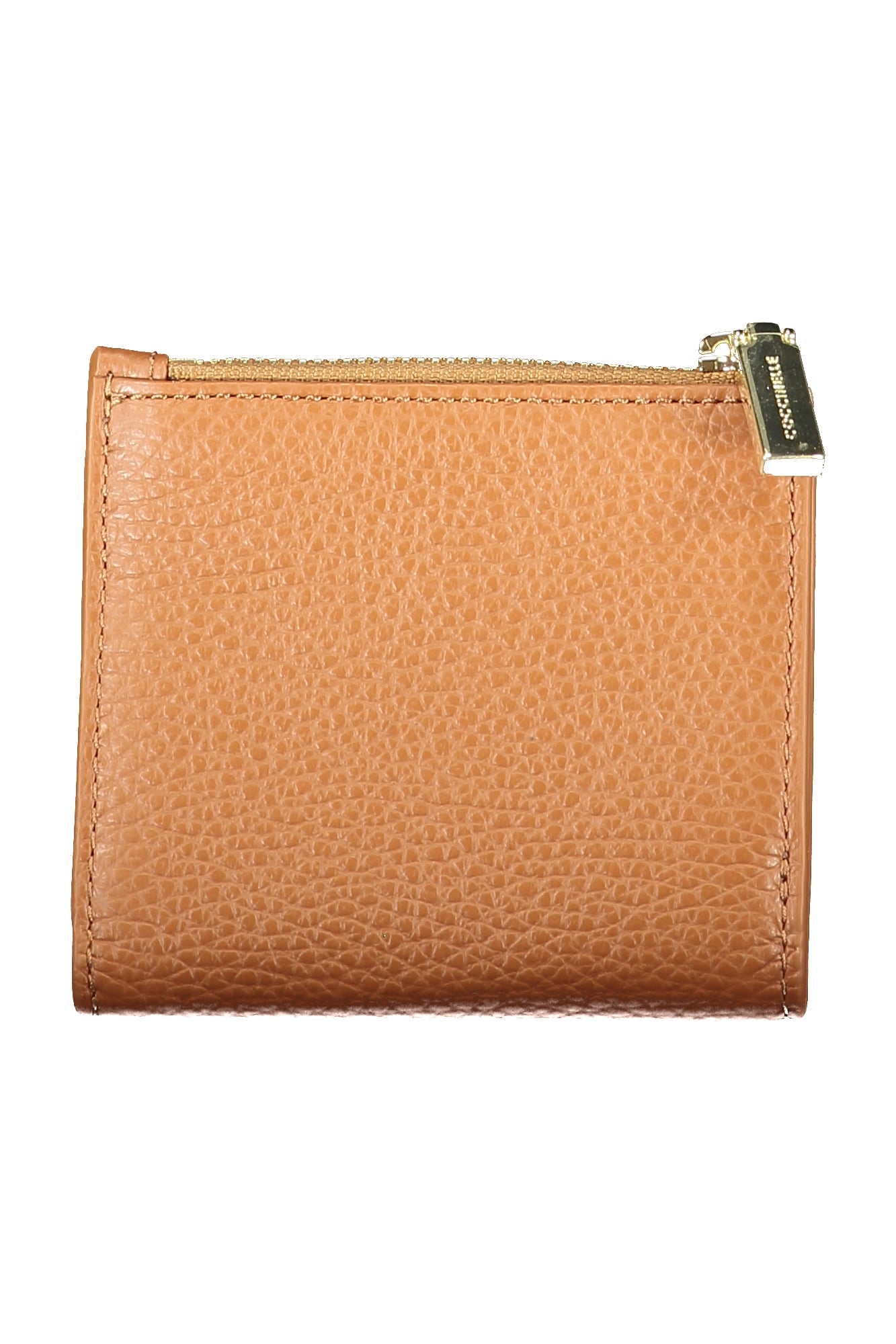 COCCINELLE Damen Geldbörse – Weiche Geldbörse Metallform Braun