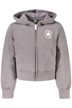 Converse Mädchen Zip-Up Hoodie, Grau
