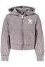 Converse Mädchen Zip-Up Hoodie, Grau