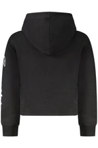 Converse Mädchen Zip-Up Hoodie, Schwarz