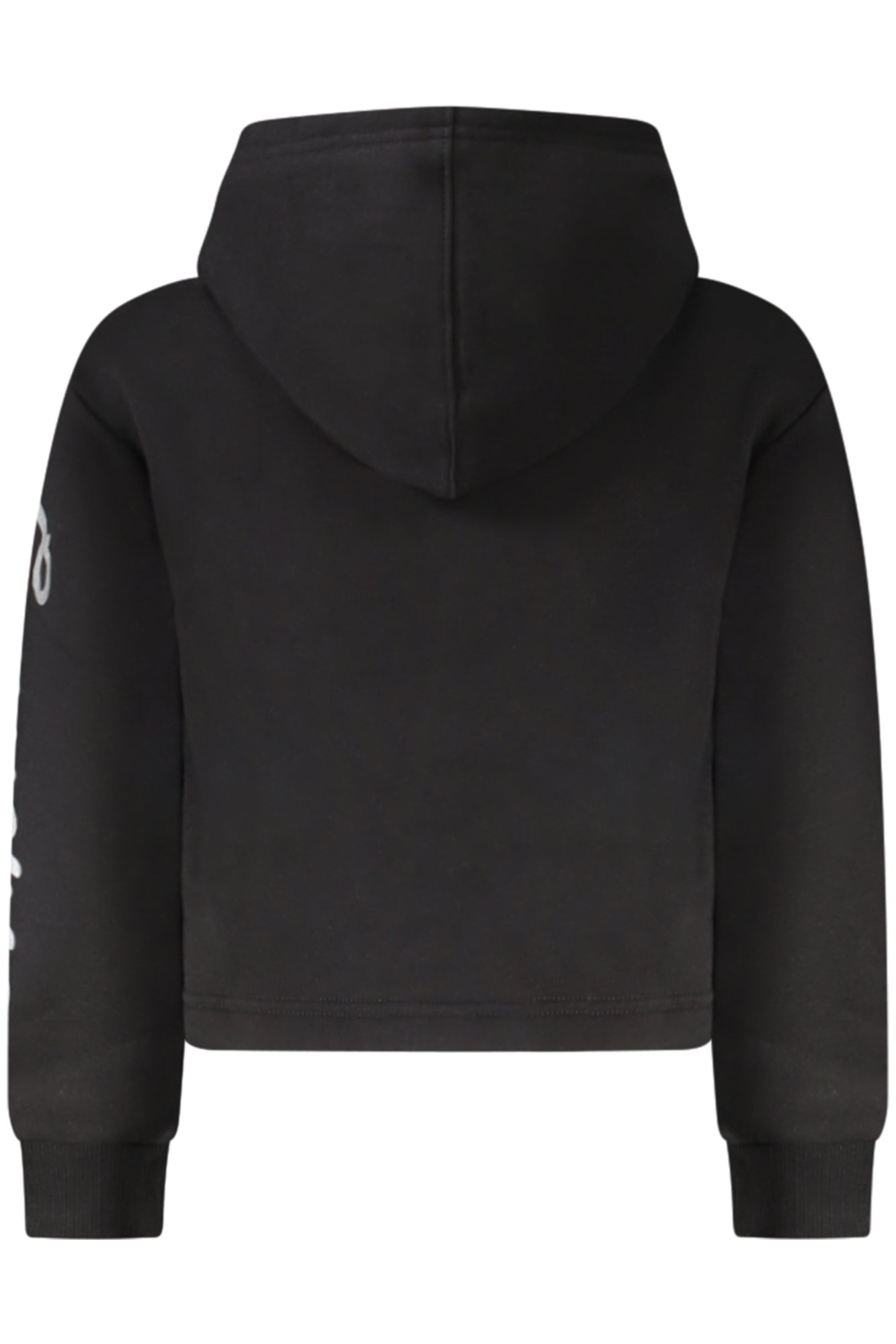 Converse Mädchen Zip-Up Hoodie, Schwarz