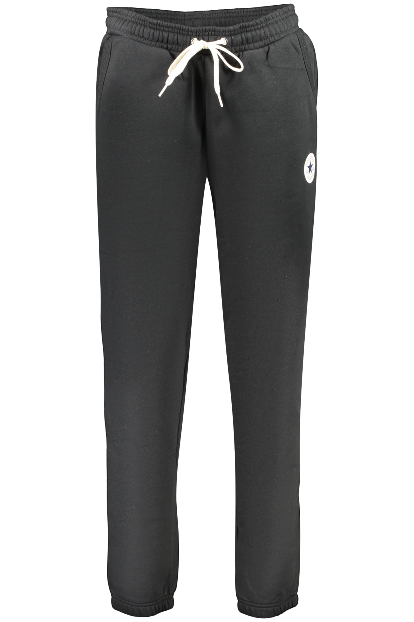 CONVERSE Damen Jogginghose – mit elastischem Bund, sportlich Schwarz