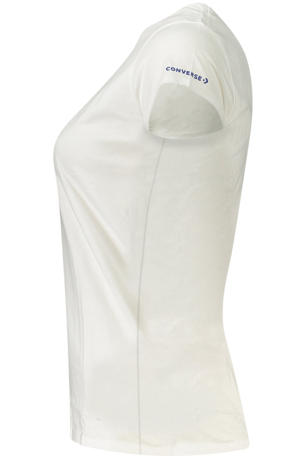 Converse Mädchen Kurzarm-T-Shirt, Weiß