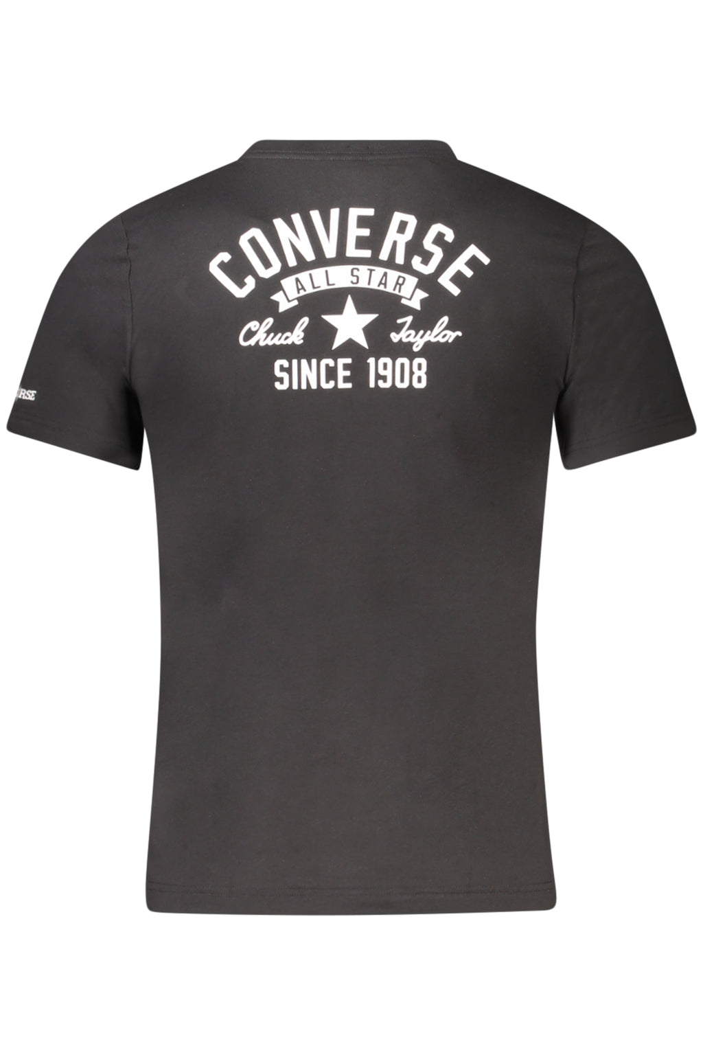 Converse Kinder Kurzarm-T-Shirt, Schwarz