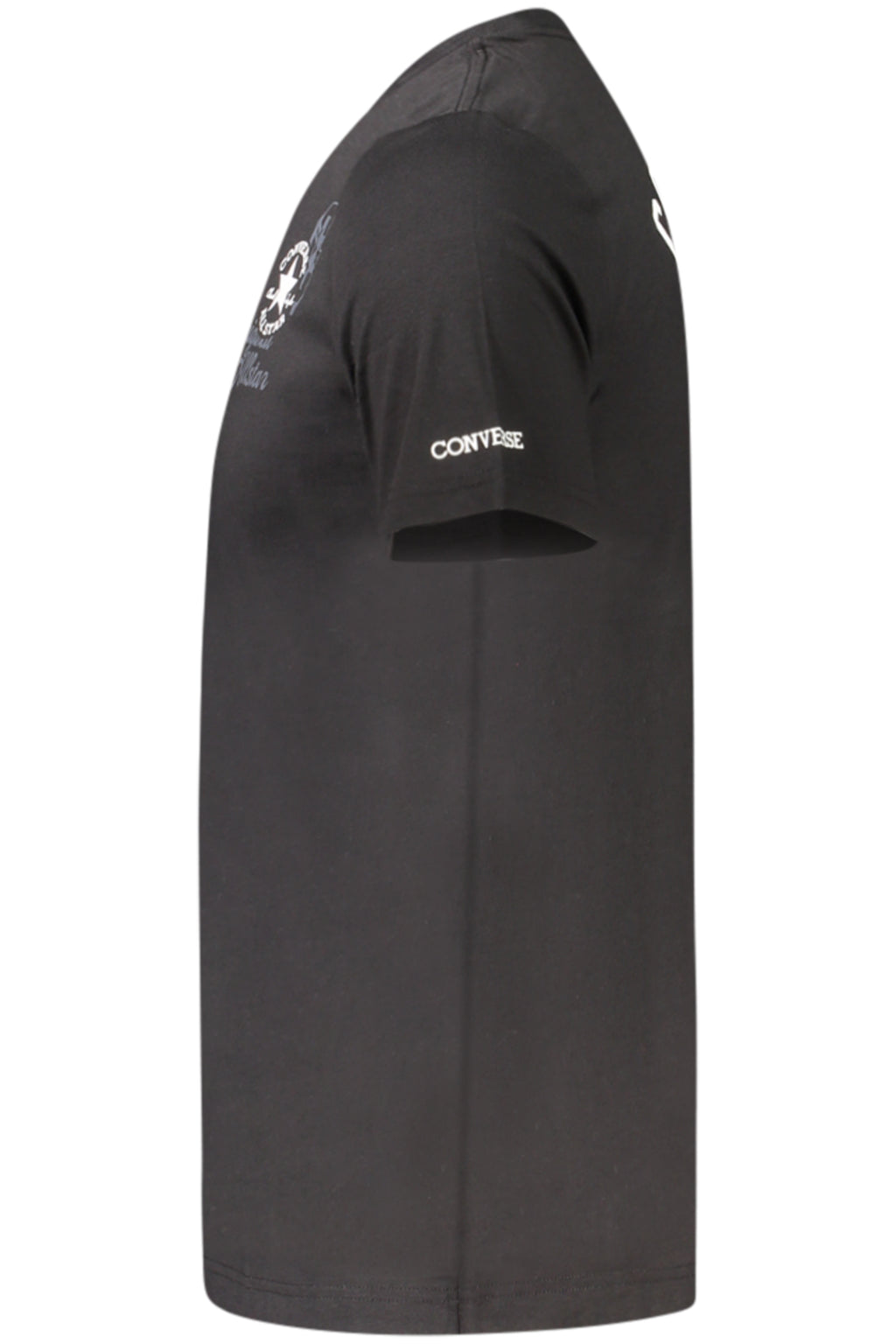 Converse Kinder Kurzarm-T-Shirt, Schwarz