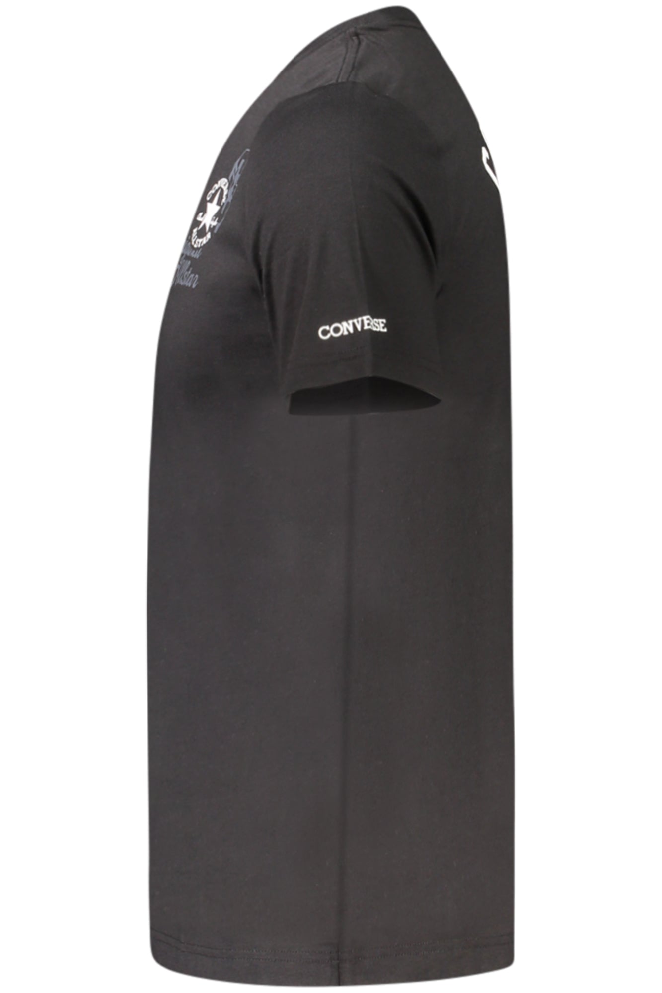 Converse Kinder Kurzarm-T-Shirt, Schwarz