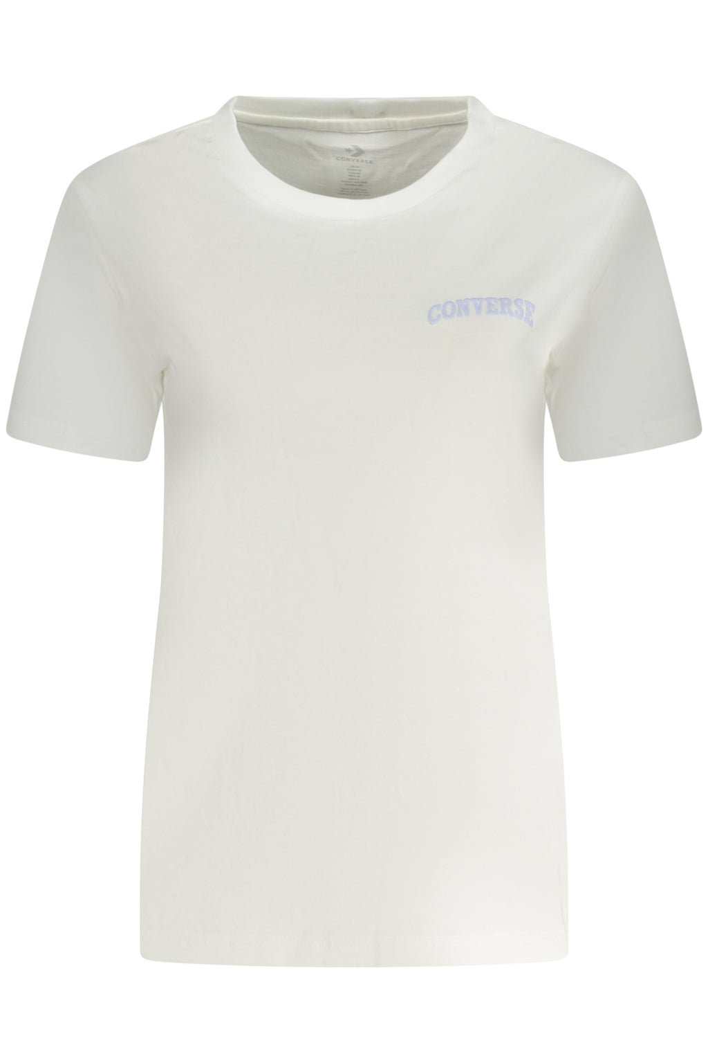 CONVERSE KURZARM T-SHIRT DAMEN WEISS