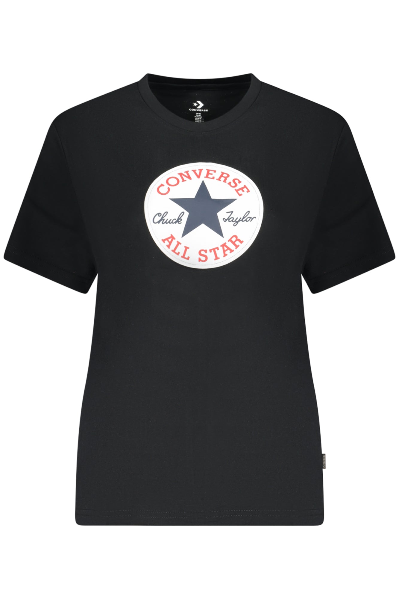 CONVERSE Damen T-Shirt – Kurzarm | T-Shirts online kaufen Schwarz Hauptbild