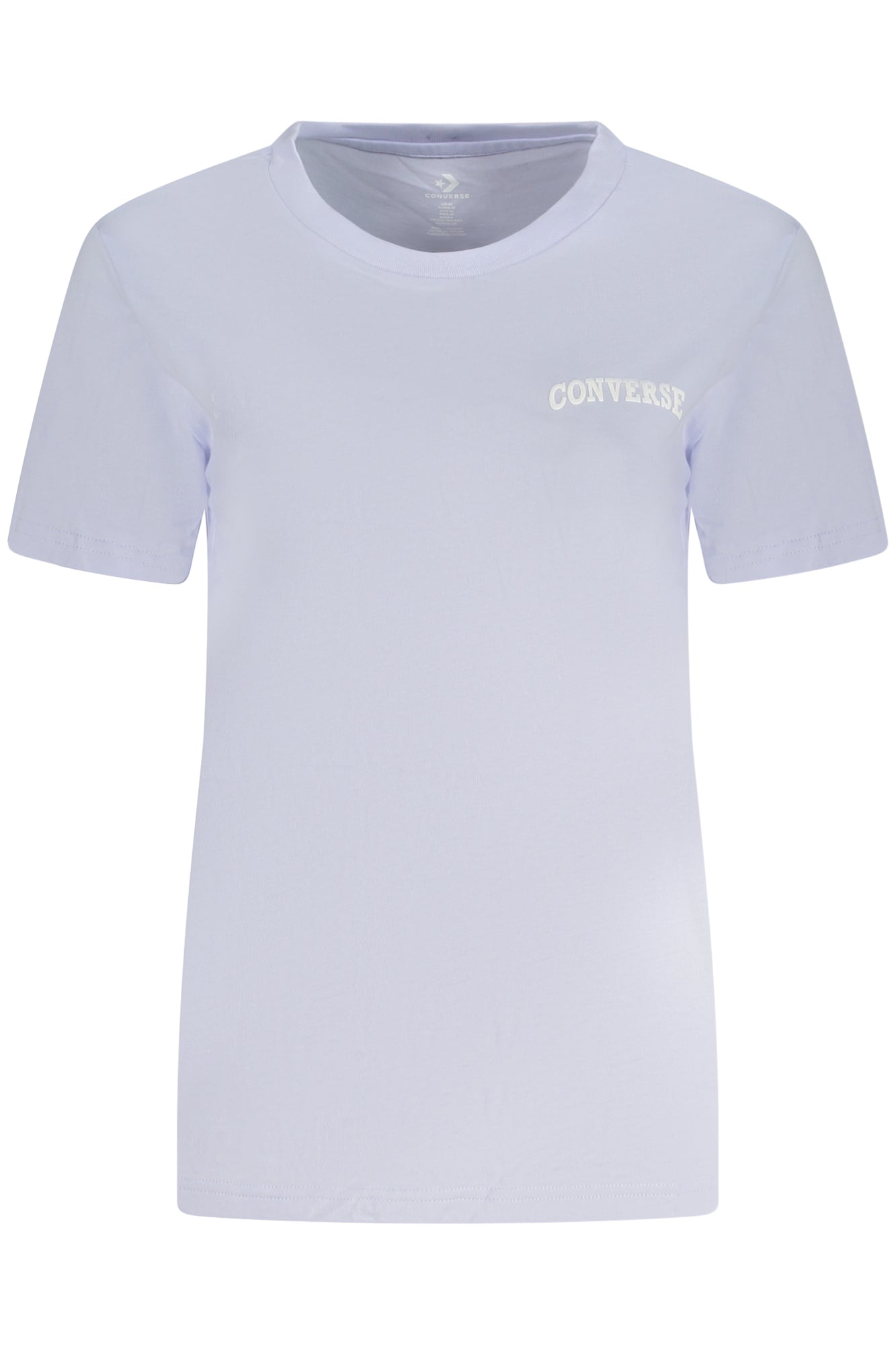 CONVERSE DAMEN KURZARM T-SHIRT LILA
