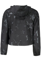 Converse Mädchen Langarm T-Shirt, Schwarz