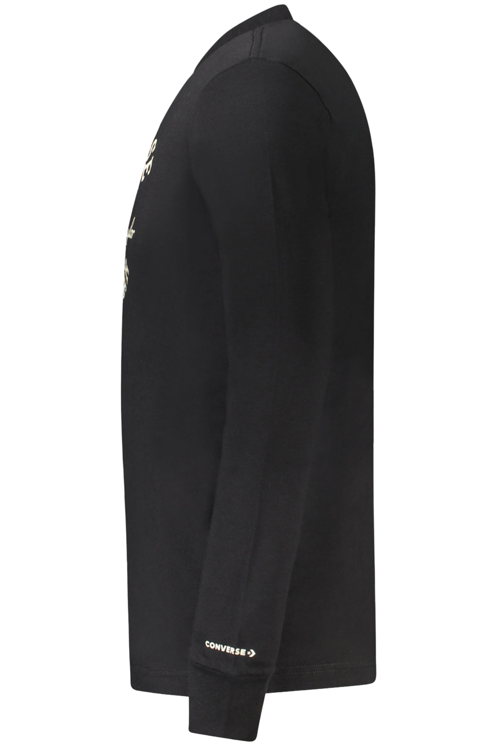 CONVERSE KINDER-T-SHIRT MIT LANGEN ÄRMELN, SCHWARZ