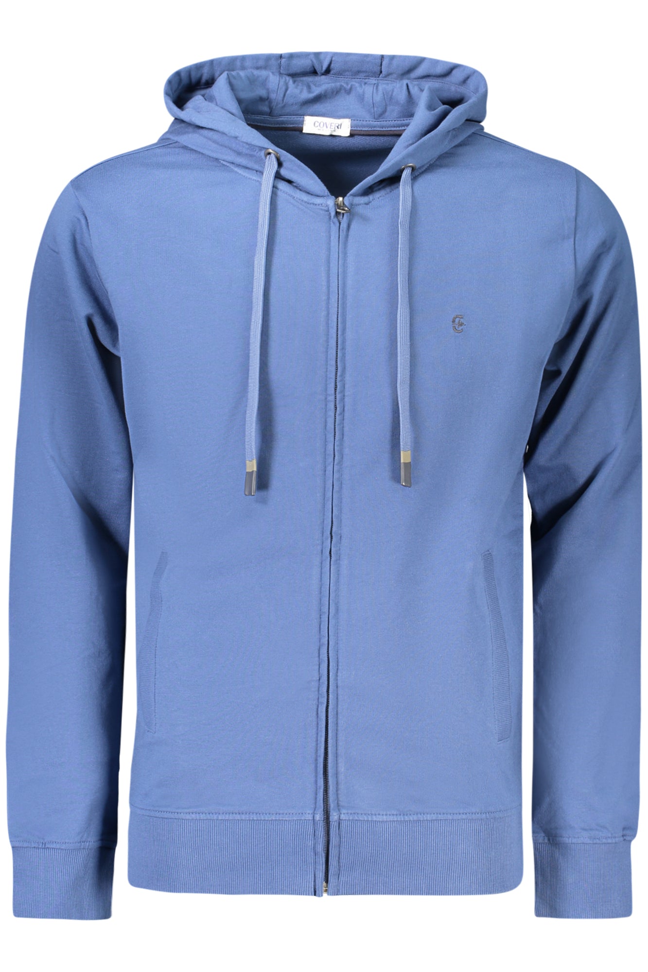 COVERI MOVING Herren Sweatshirt – Hoodie, mit Taschen Blau