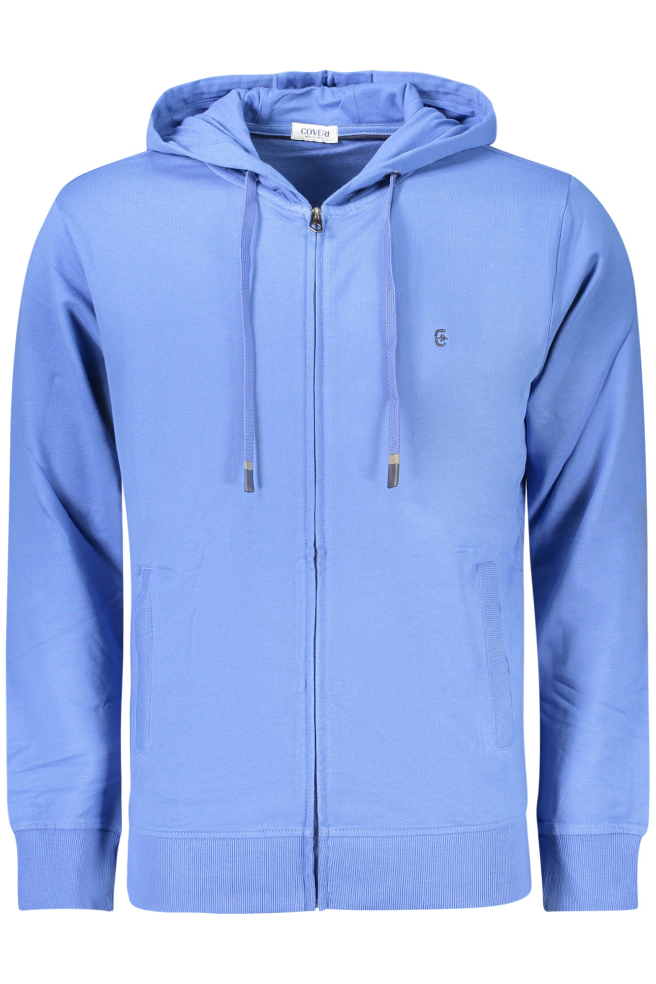 COVERI MOVING Herren Sweatshirt – Hoodie, mit Taschen Blau Hauptbild