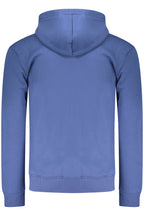 COVERI MOVING HERREN BLAUES REISSVERSCHLUSS-SWEATSHIRT