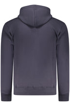 COVERI MOVING HERREN BLAUES REISSVERSCHLUSS-SWEATSHIRT