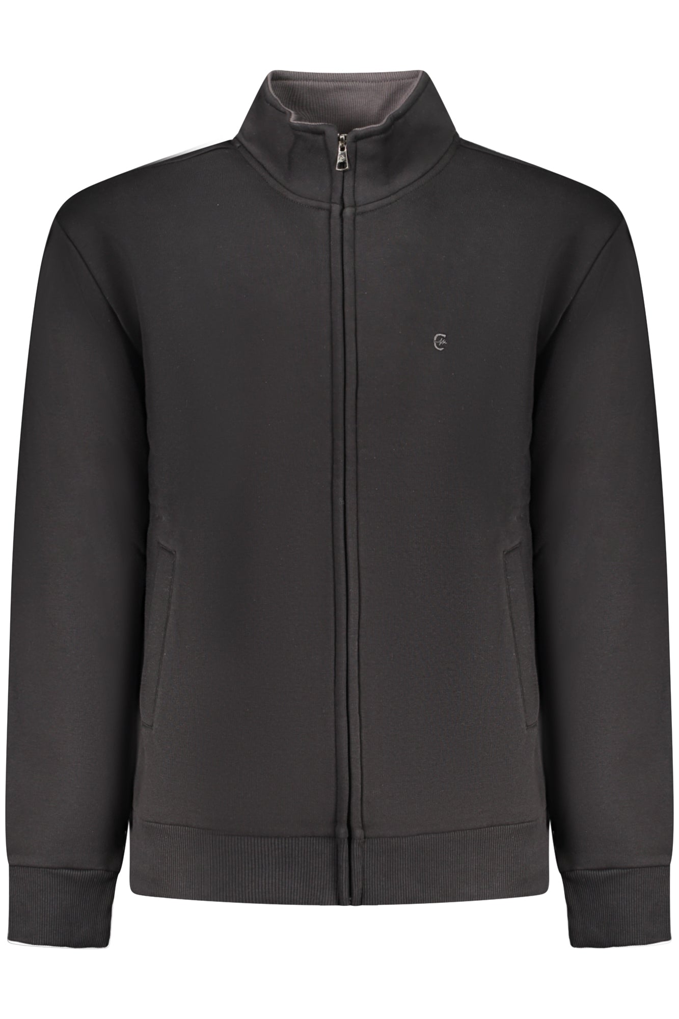 COVERI MOVING Herren-Sweatshirt mit Reißverschluss – Grün für Herbst/Winter Schwarz