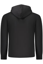COVERI MOVING Herren-Sweatshirt mit Reißverschluss, schwarz