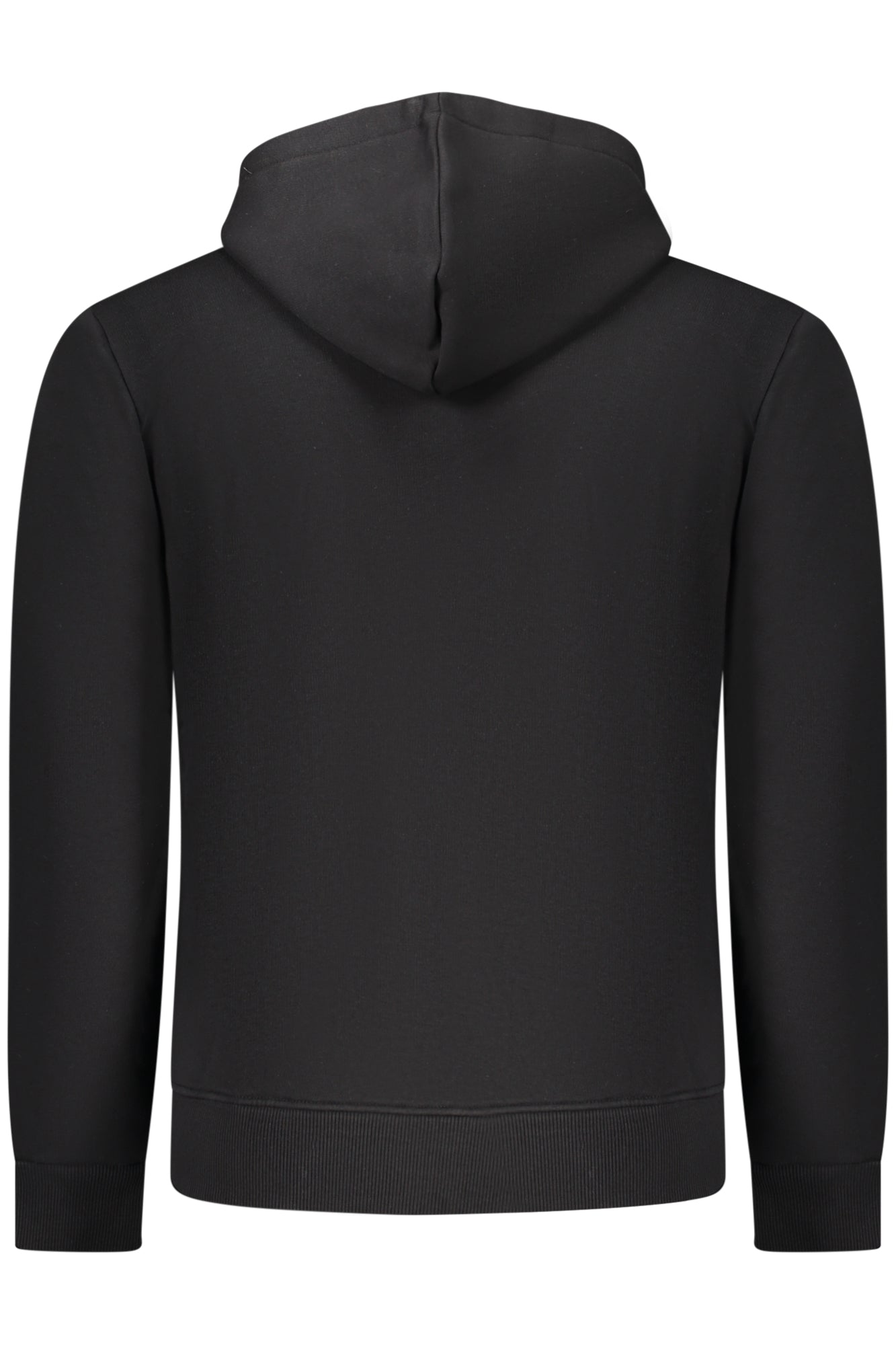 COVERI MOVING Herren-Sweatshirt mit Reißverschluss, schwarz