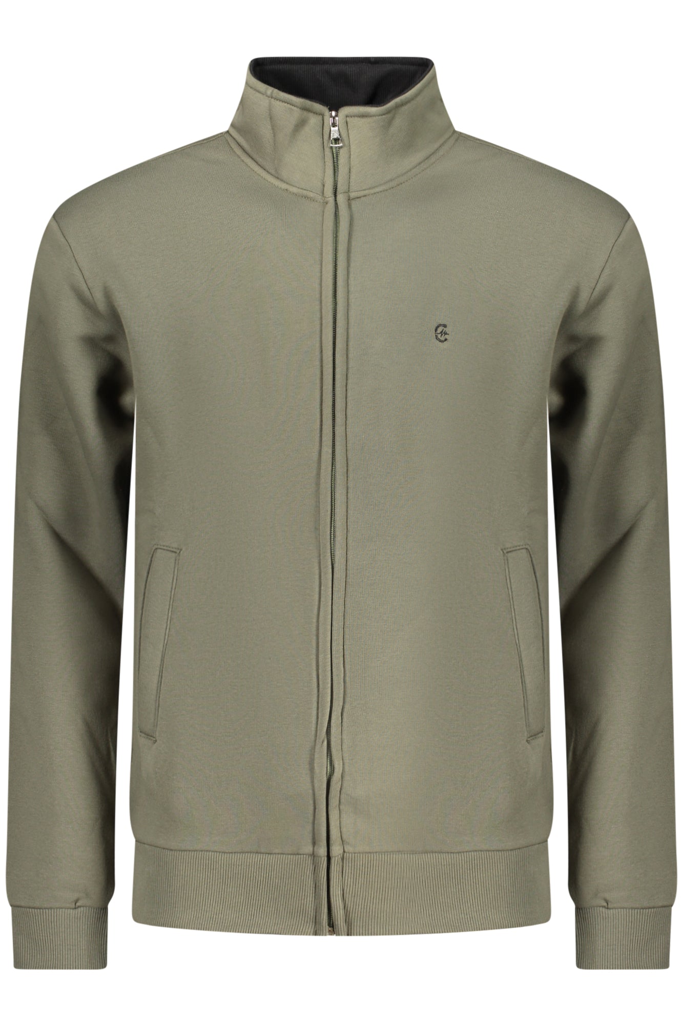 COVERI MOVING Herren-Sweatshirt mit Reißverschluss – Grün für Herbst/Winter Grün