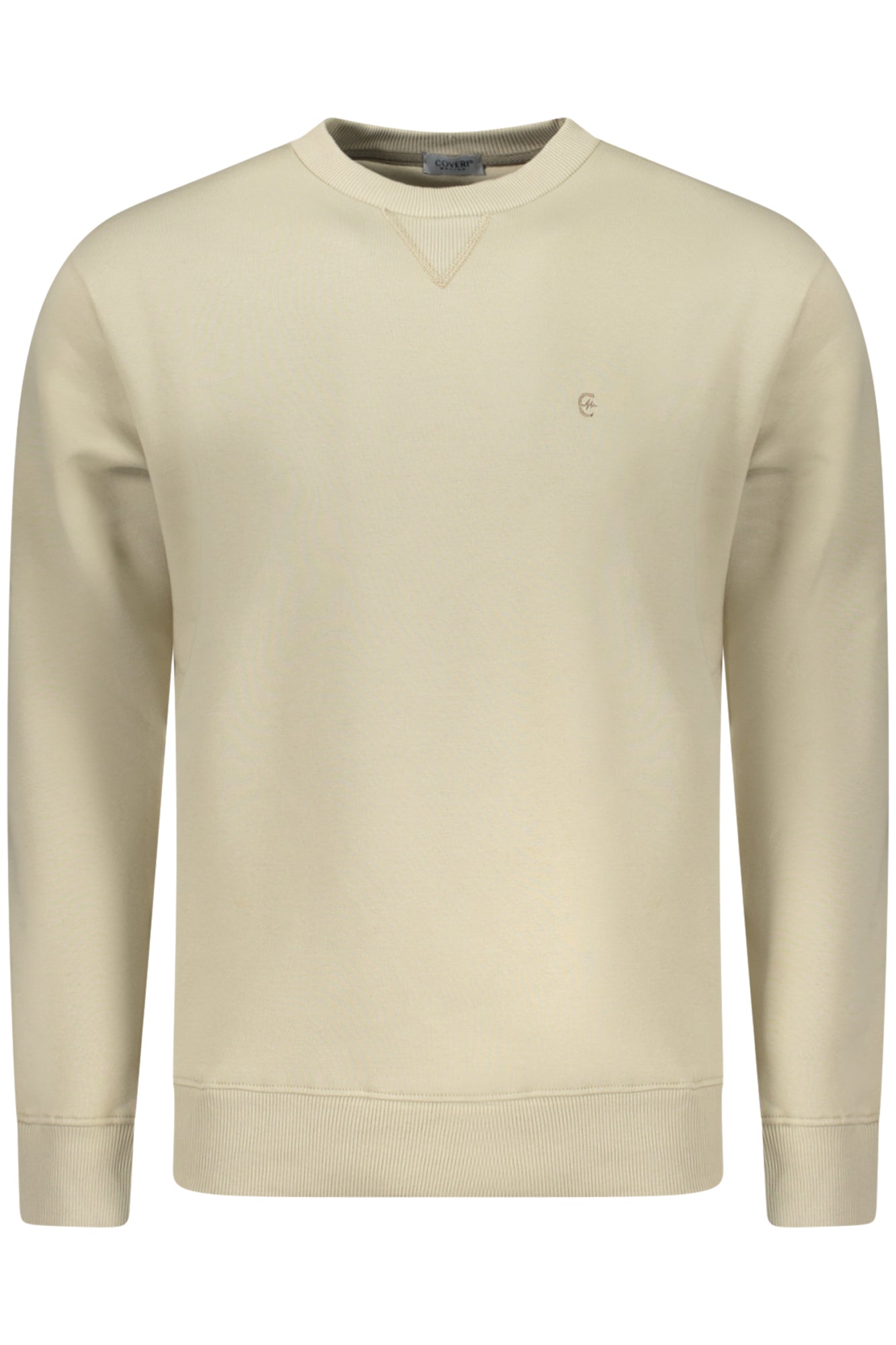 COVERI MOVING Herren-Sweatshirt ohne Reißverschluss, Beige Hauptbild