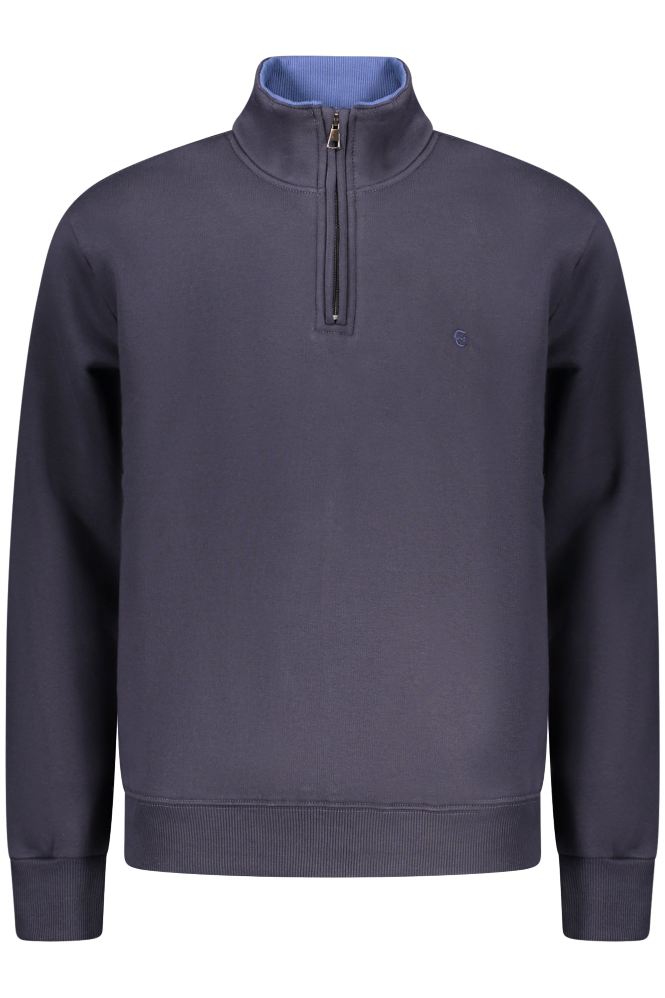 COVERI MOVING Sweatshirt Herren mit Reißverschluss – Halbzip in Schwarz für Herbst/Winter Blau