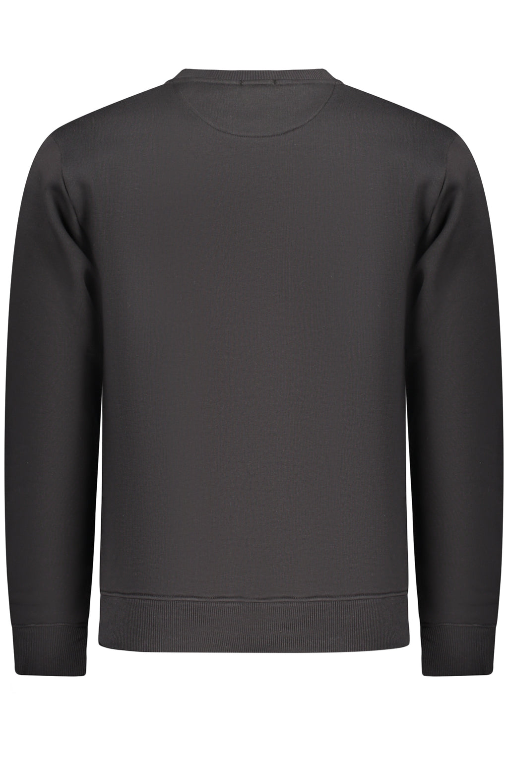 COVERI MOVING Herren-Sweatshirt mit Reißverschluss, schwarz