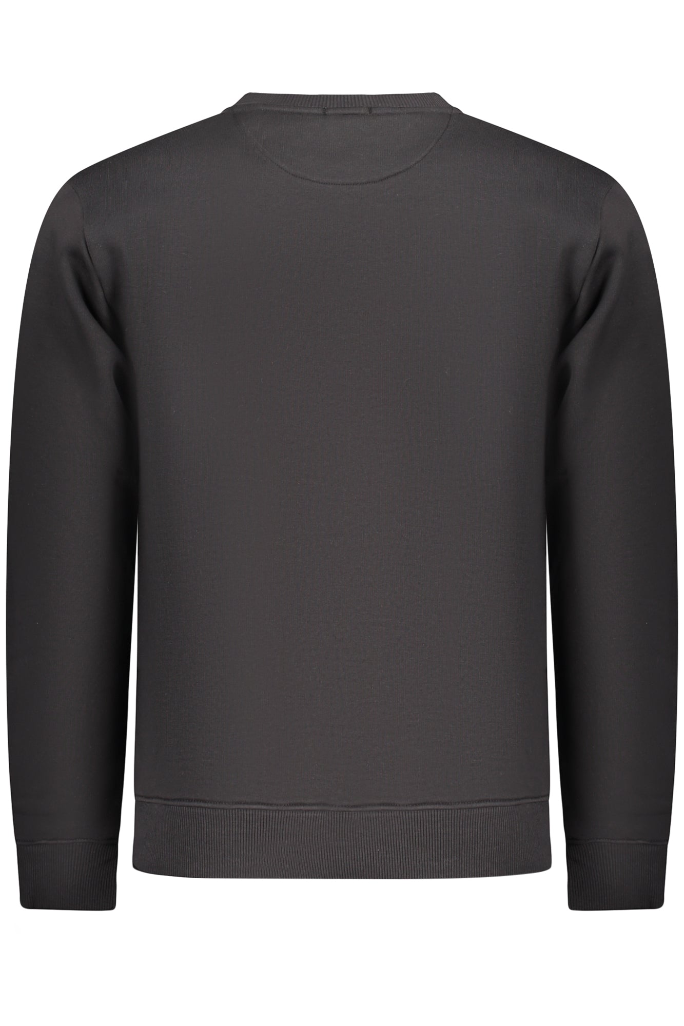 COVERI MOVING Herren-Sweatshirt mit Reißverschluss, schwarz