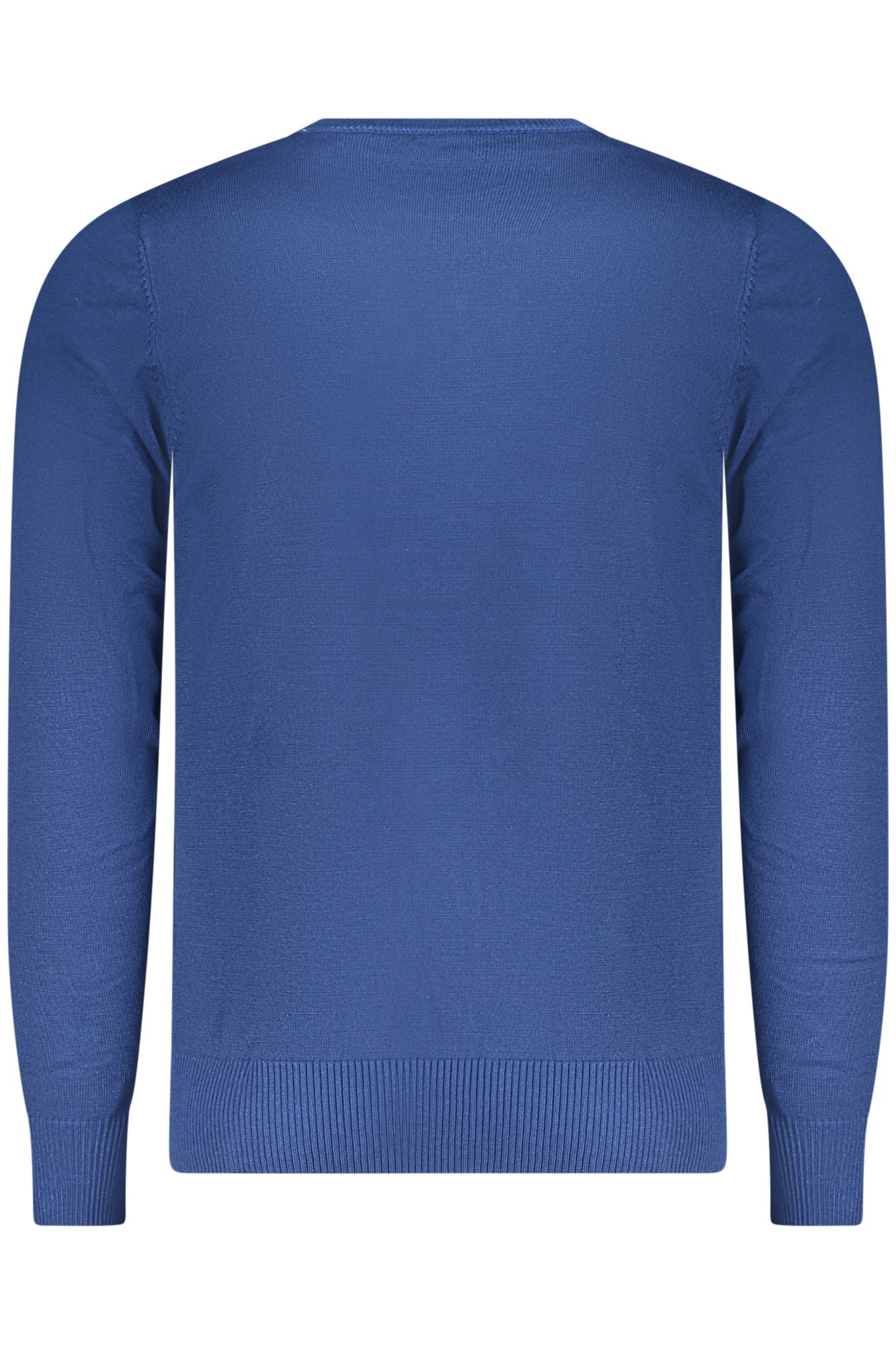 COVERI MOVING Herrenhemd schwarz – Langarm-Shirt mit Logo-Stickerei für Herbst/Winter Blau