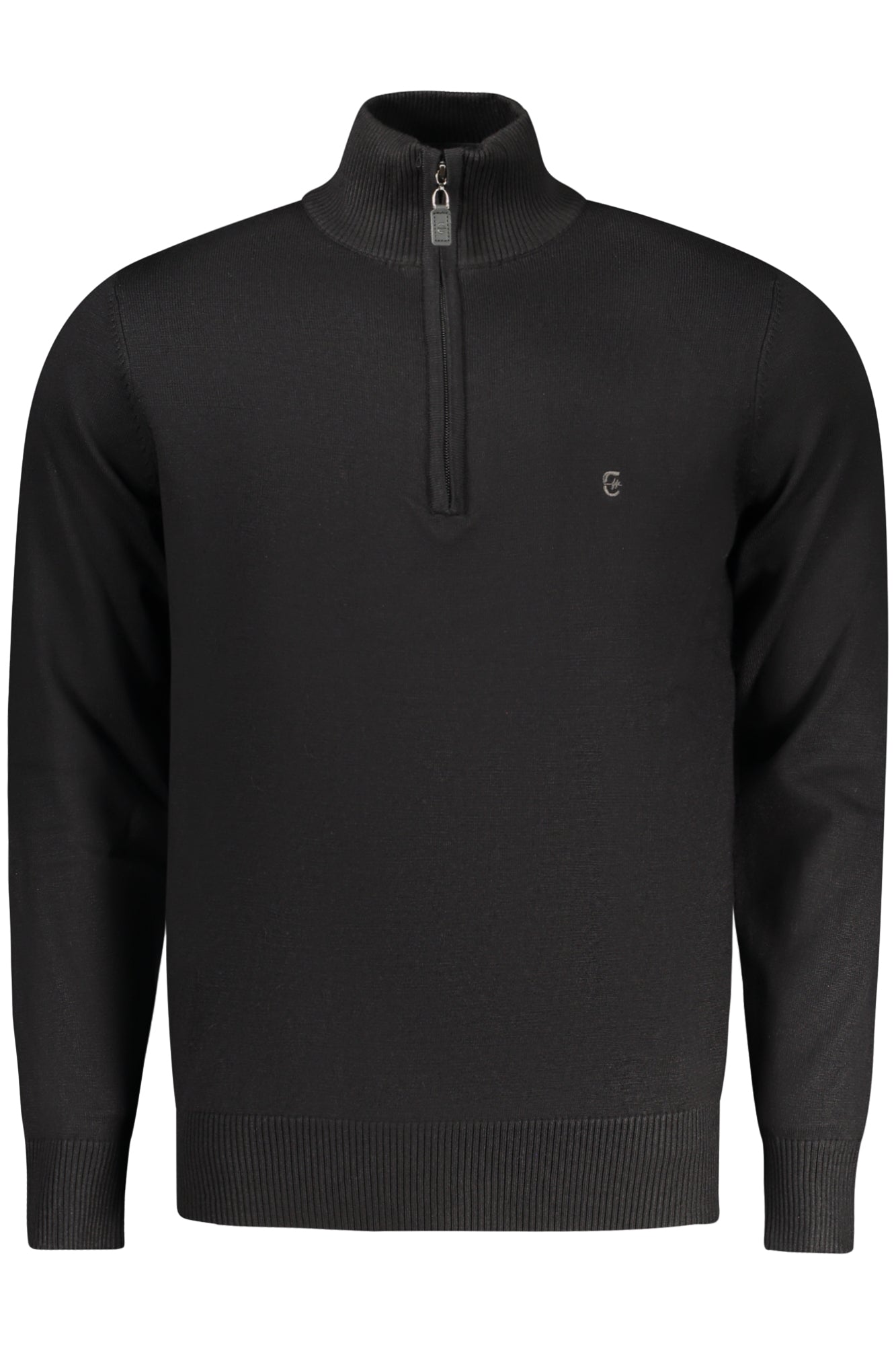Coveri Moving Herren Schwarzes Hemd Schwarz