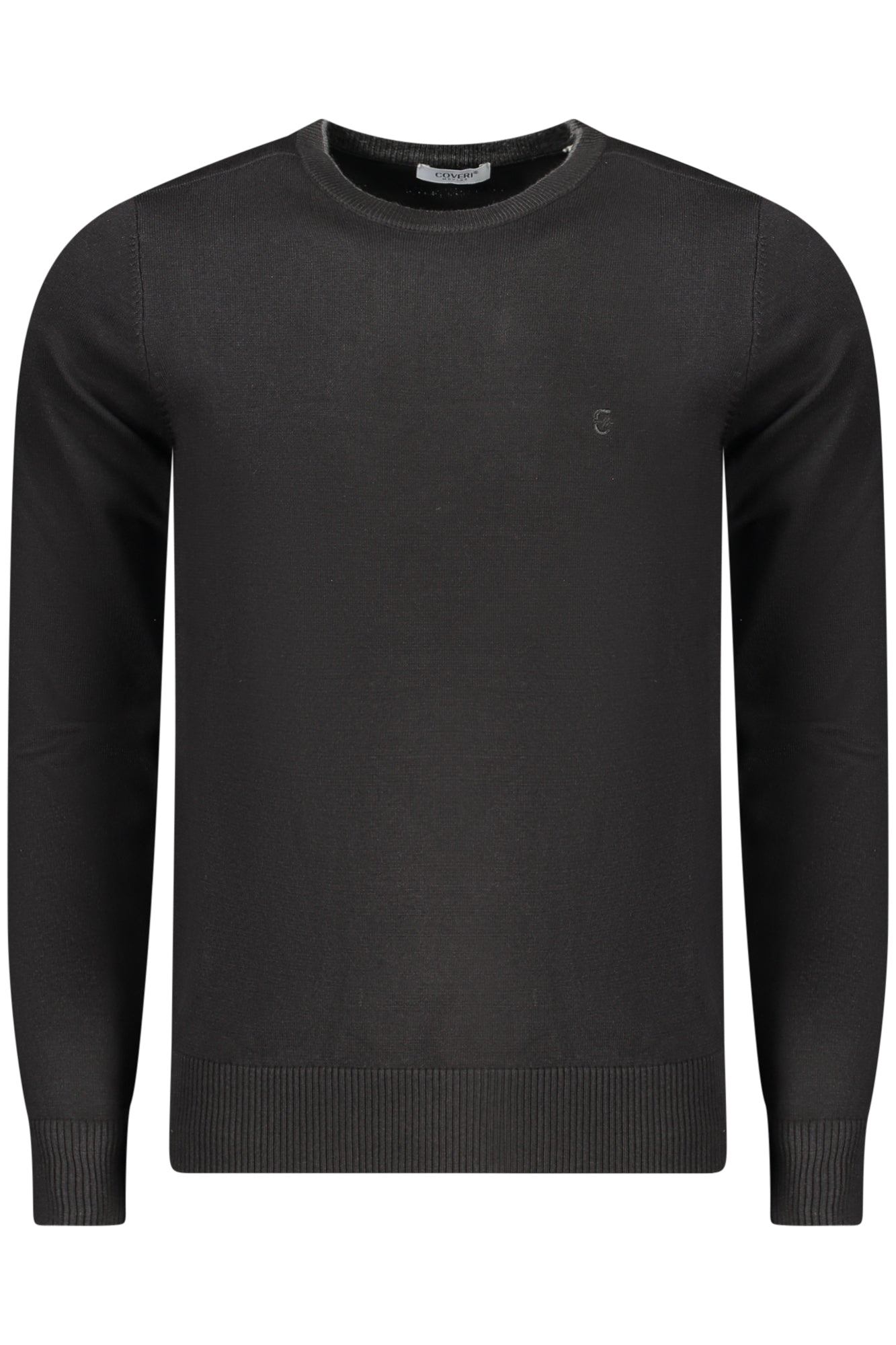 COVERI MOVING Pullover Herren – Blauer Logo-Pullover für Herbst/Winter Schwarz